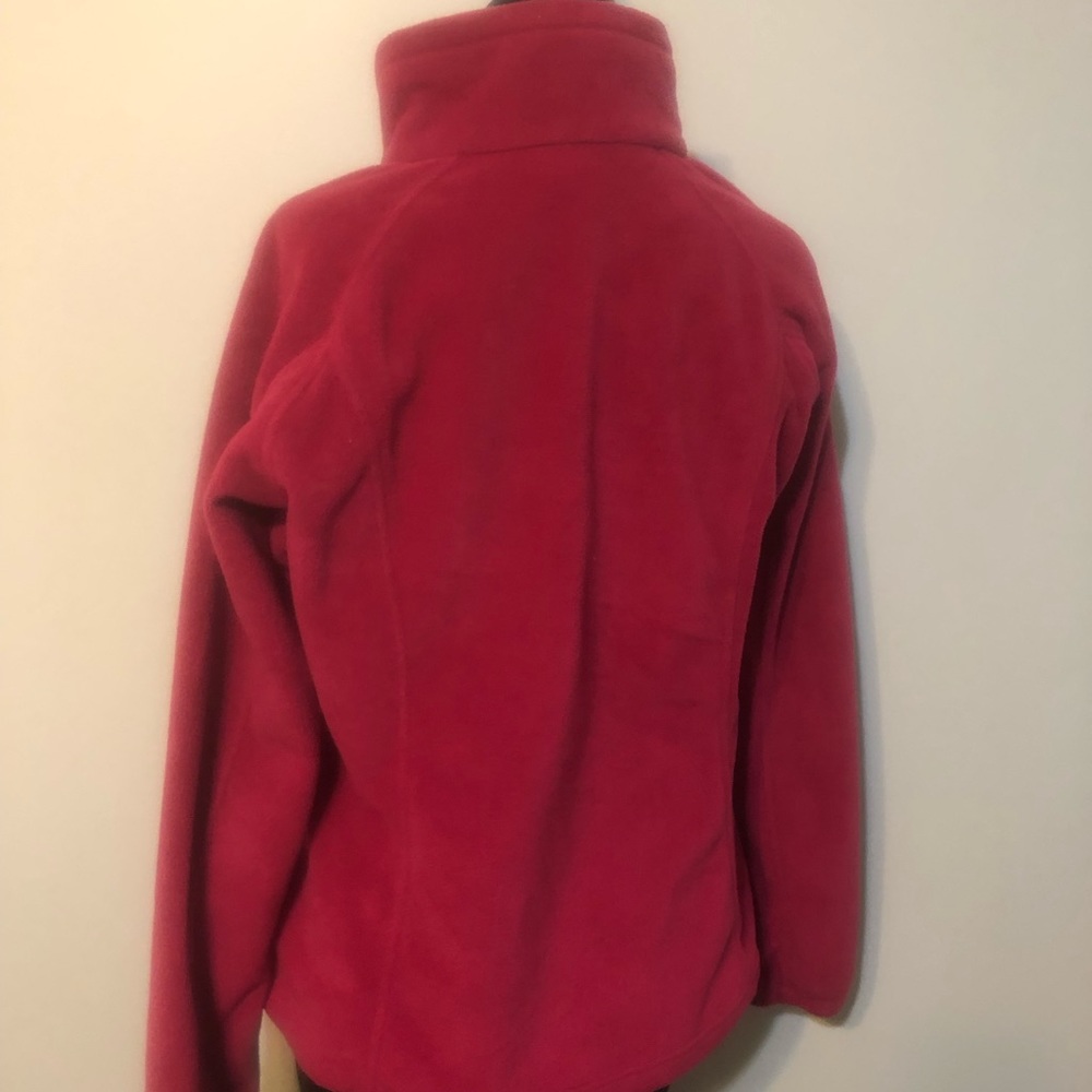 L Colombia Pink Fleece Zip Jacket Pink - Picture 4 of 4